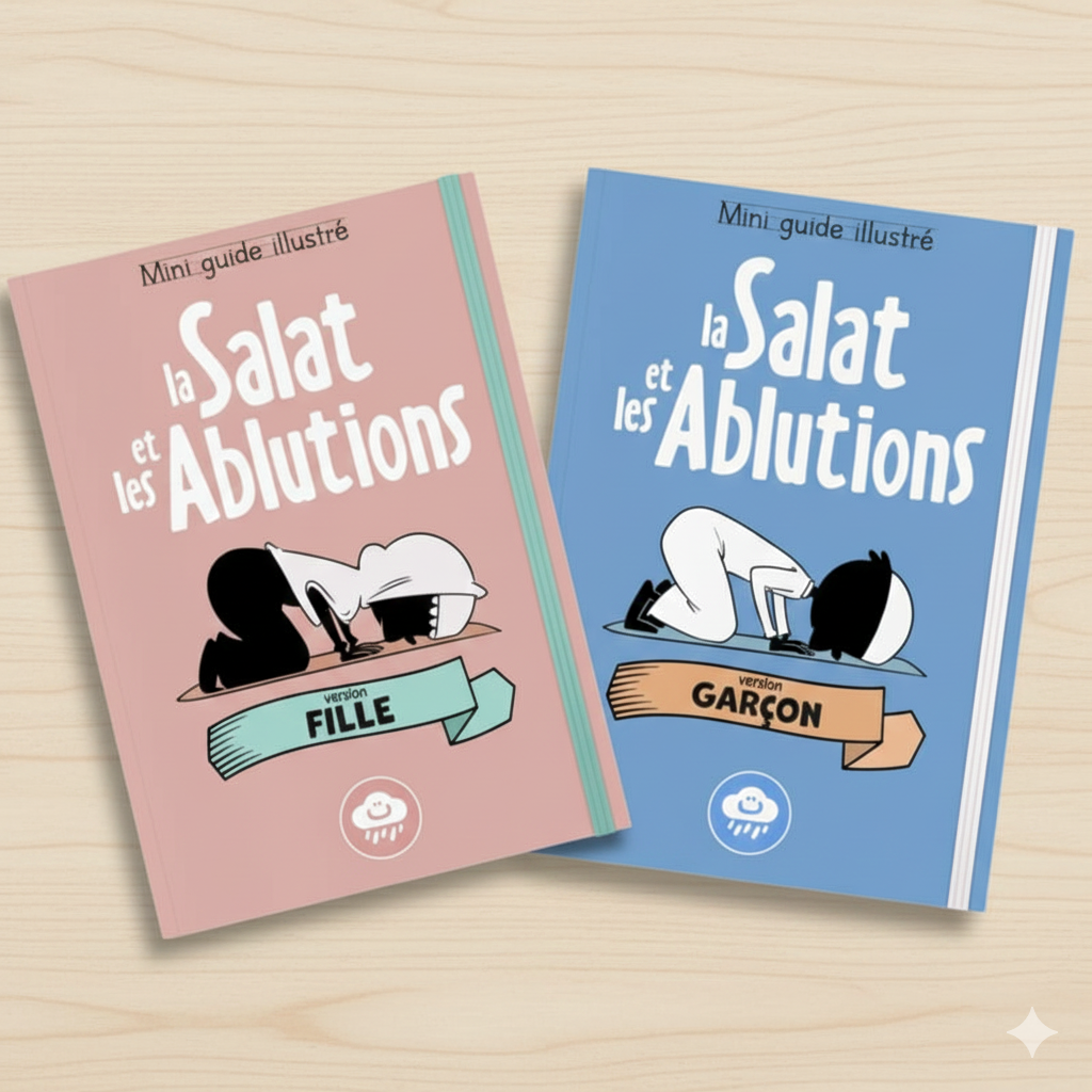 Guide de la Salat et des Ablutions Fille et garçon