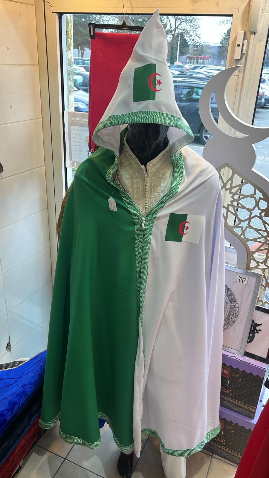 Bernous drapeau algérien 🇩🇿