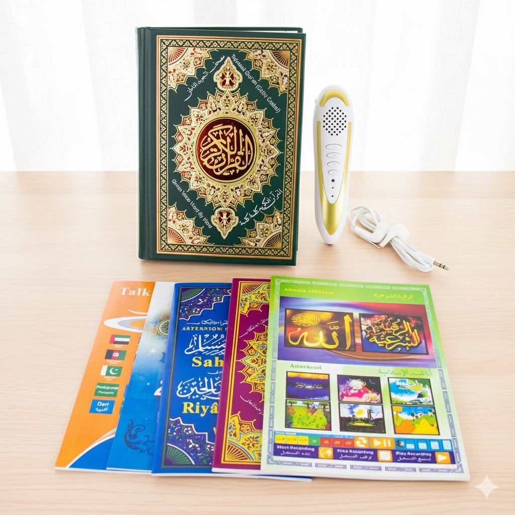 Le Sainte Corán numérique lire stylo taille livre haute qualité coran Audio lecteur MP3 mot par mot récitation plusieurs langues ￼