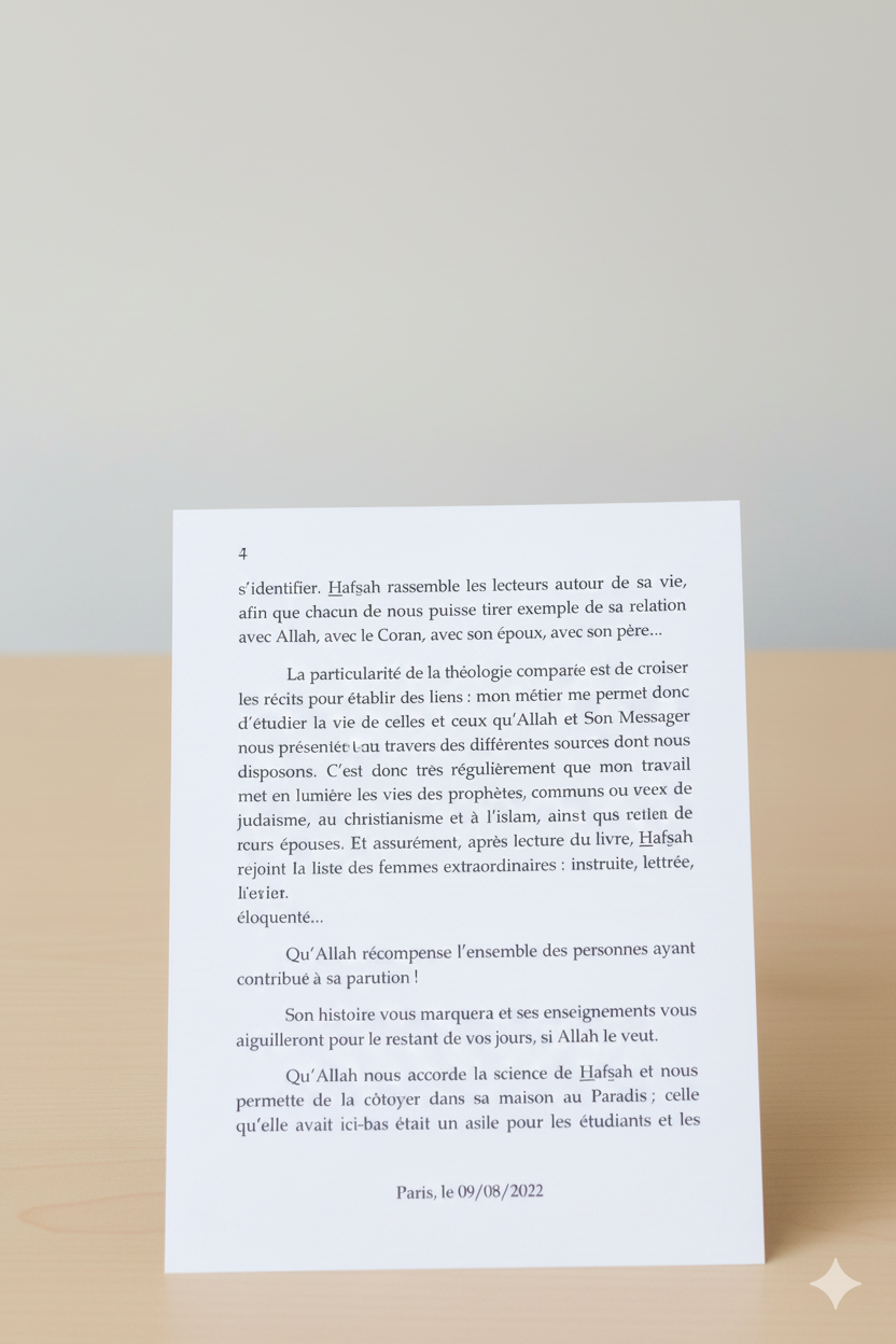 AISHA, LA MÈRE DES CROYANTS (OUM AL-MOU’MINÎN)