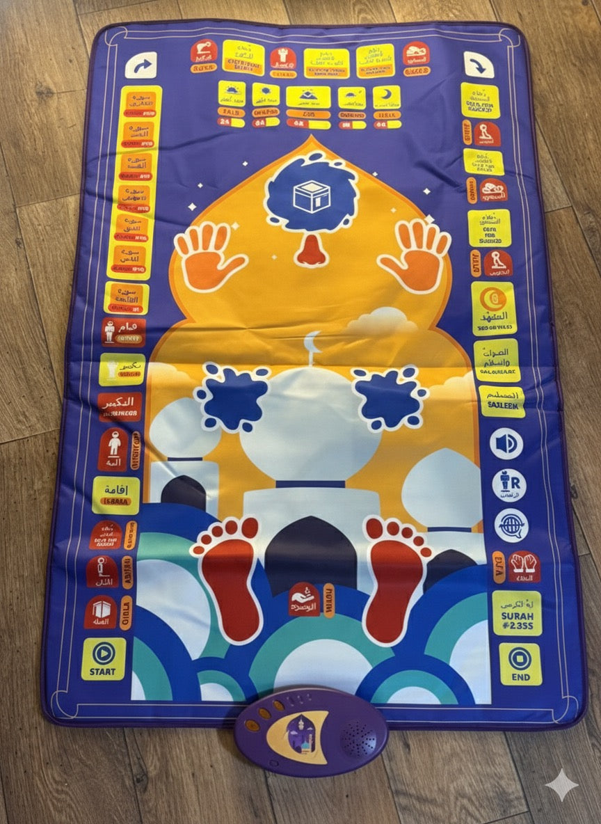 Tapis de prière éducatif