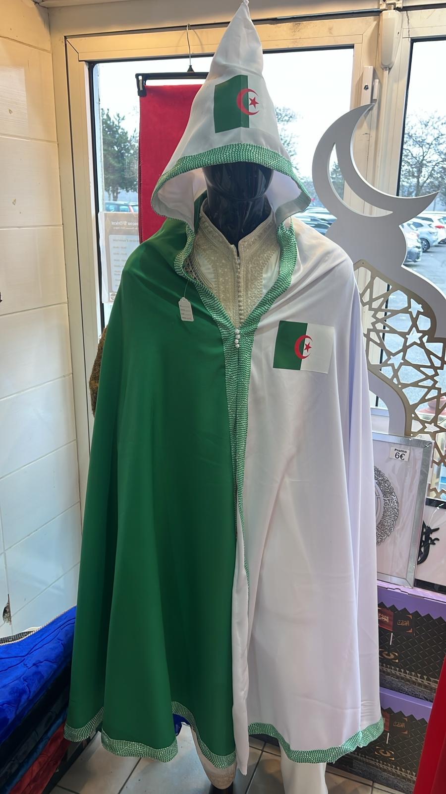 Bernous drapeau algérien 🇩🇿