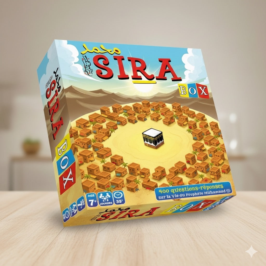 Sira box-jeux de société-400 questions et réponses sur la vie du prophète