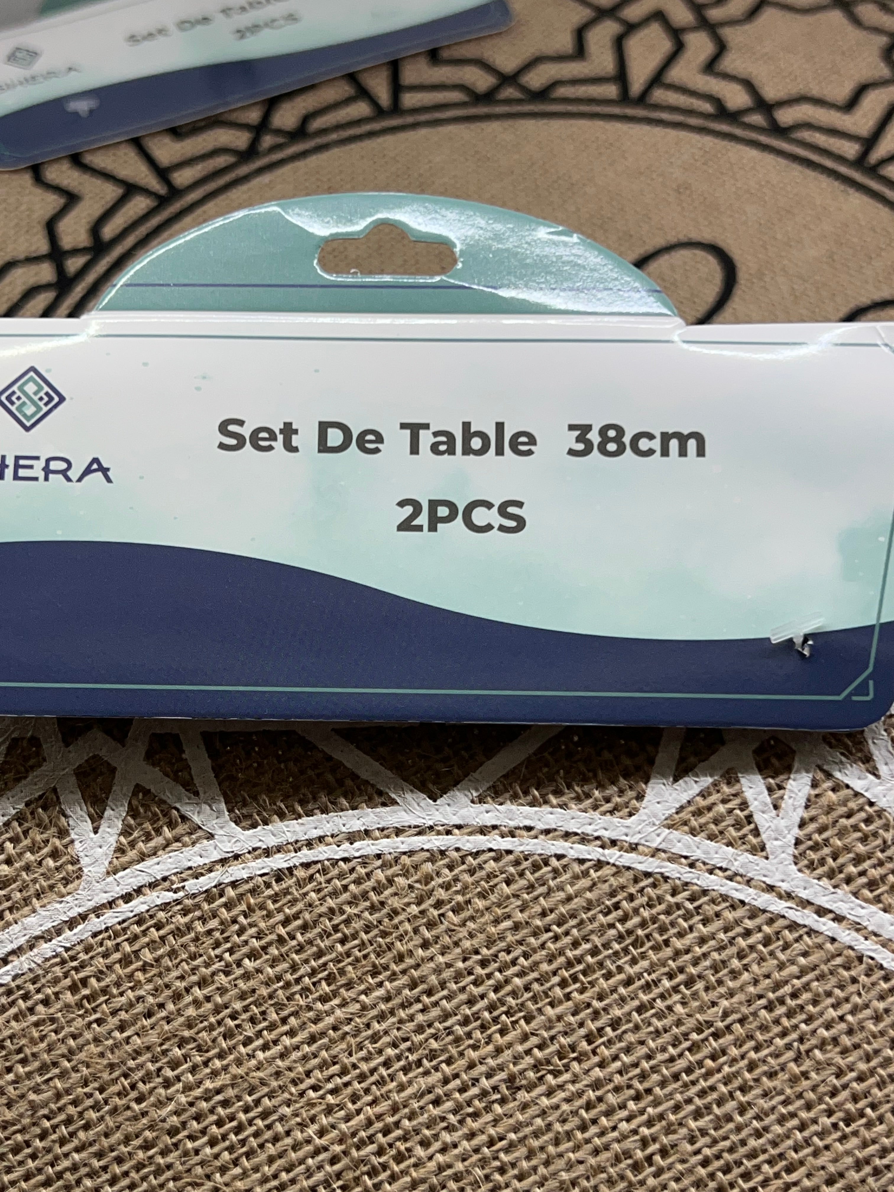 Sets de table rarmadan✖️2