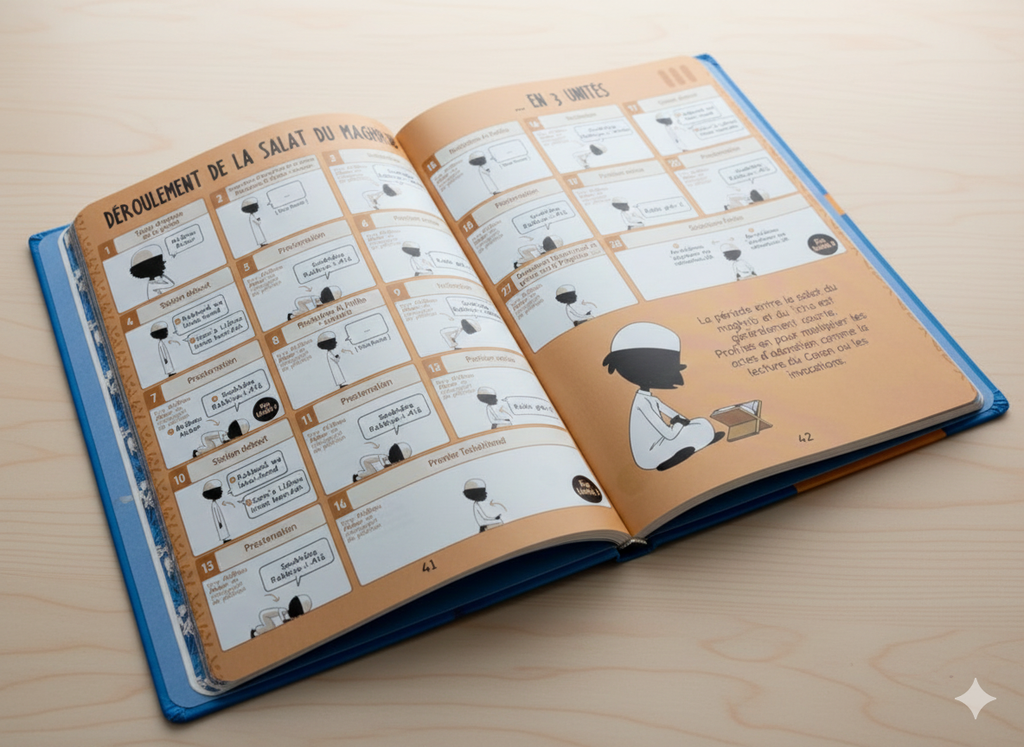 Guide de la Salat et des Ablutions Fille et garçon