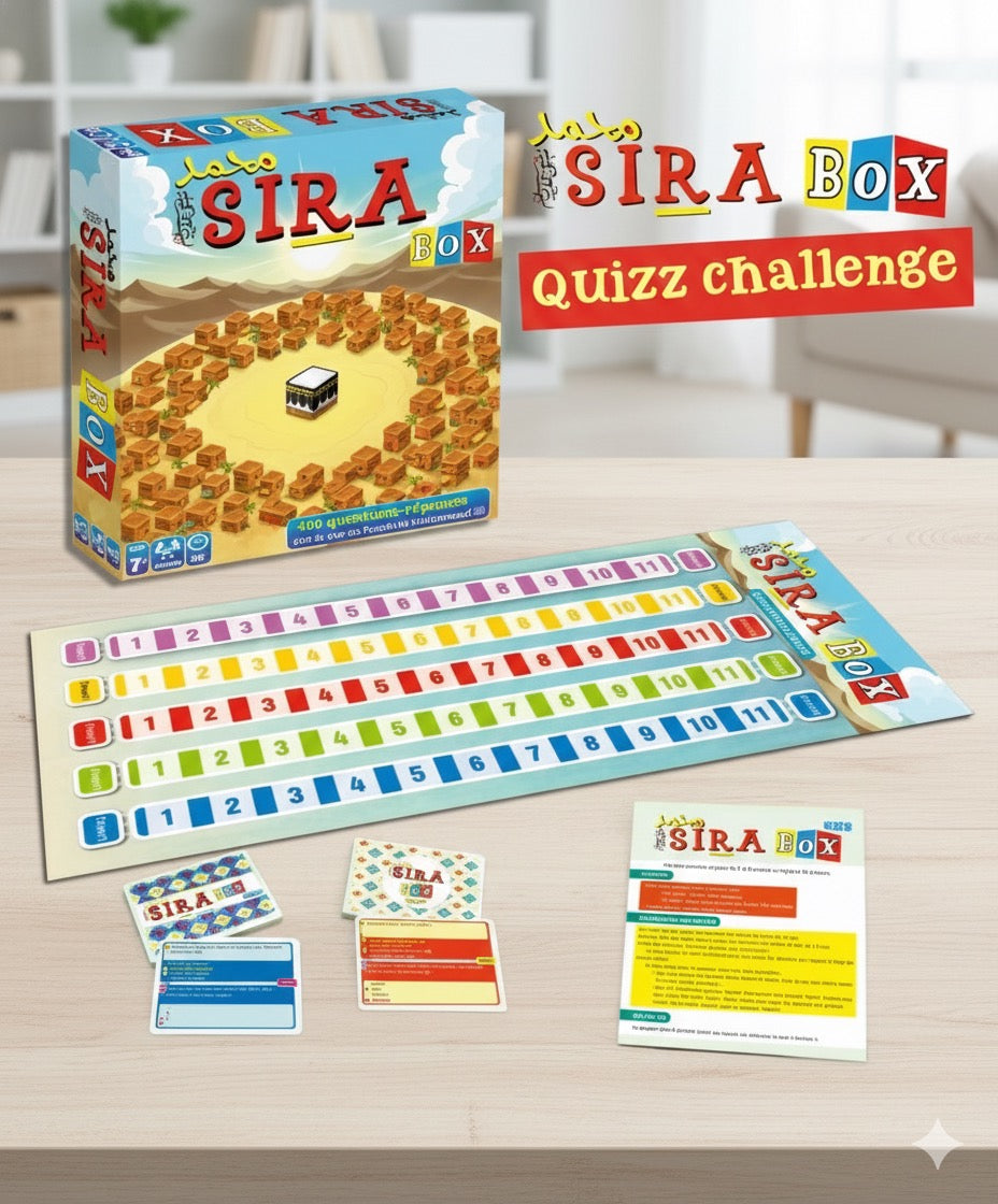 Sira box-jeux de société-400 questions et réponses sur la vie du prophète