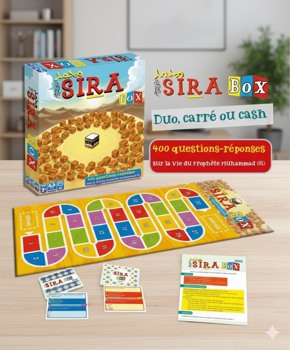 Sira box-jeux de société-400 questions et réponses sur la vie du prophète