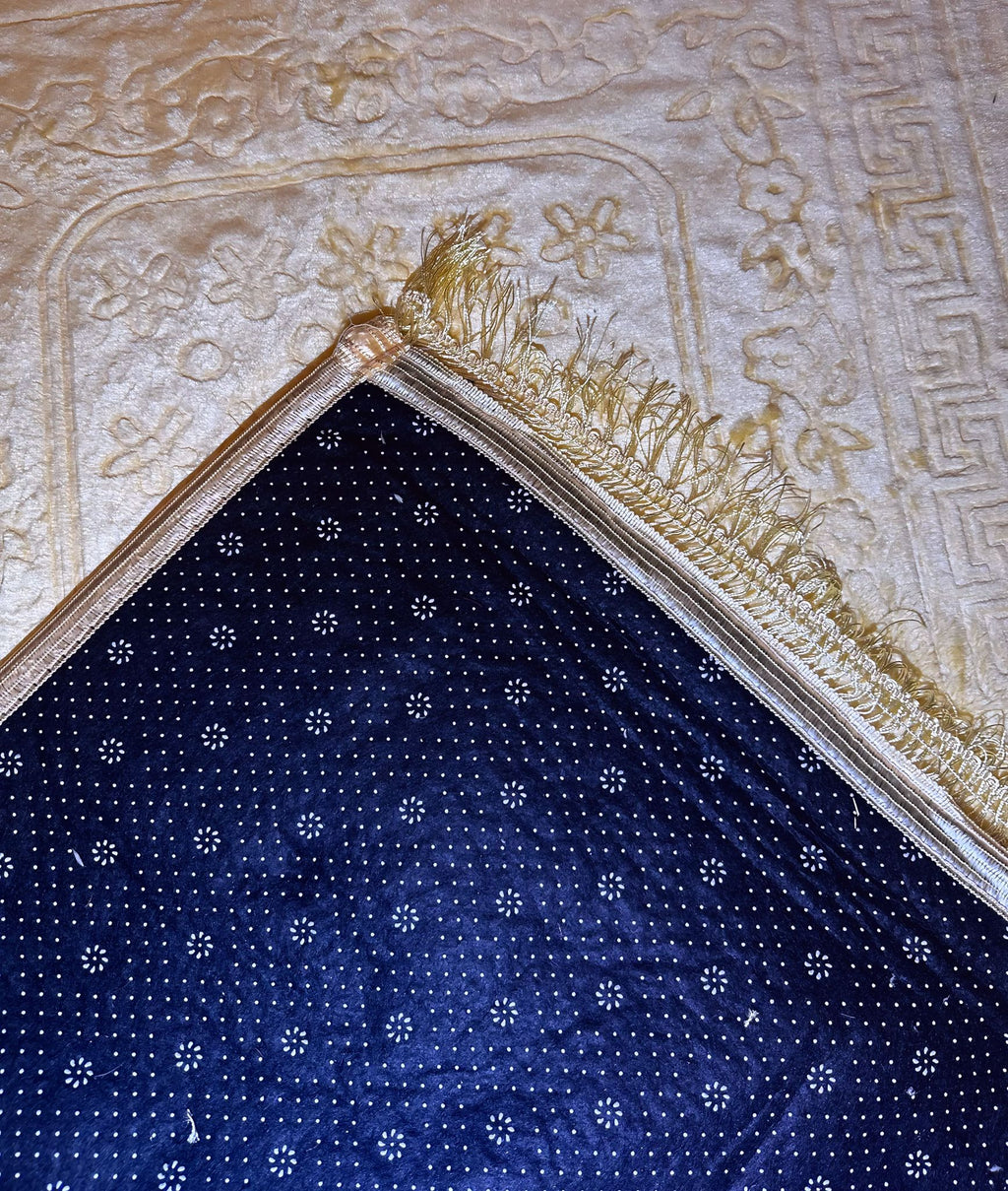 Tapis prière molletonné antidérapant